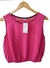 Blusa Regata em viscose Pink - Plus da Villa Moda Plus Size Feminina