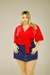 Blusa Transpassada Plus Size Várias cores - loja online