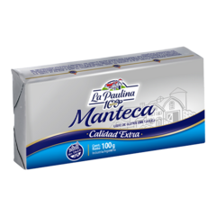 MANTECA X 100G LA PAULINA