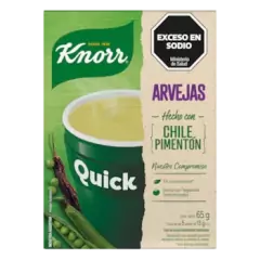 SOPA QUICK ARVEJAS