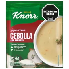 SOPA CREMA CEBOLLA