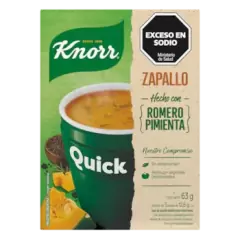 SOPA QUICK ZAPALLO