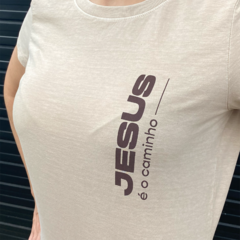 T-Shirt Estonada Areia - Escolhidos na internet