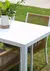 Mesa Paris Aluminio Blanca - comprar online