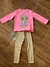 Conjunto infantil feminino Sweet dog na internet