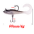 Isca Artificial Jig de Silicone Peixinho Cinza 6cm 4gr - comprar online