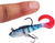 Isca Artificial Jig de Silicone Peixinho Azul 6cm 4gr na internet