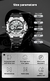 Relógio de pulso digital impermeável militar masculino, LED, quartzo, relógio - marketing Drop