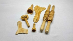 maderoterapia 2 tablas mas 5 piezas