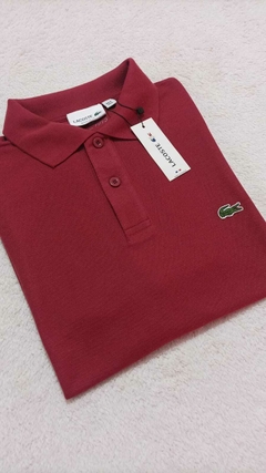 Chombas Lacoste micropiqué en internet