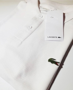 Chombas Lacoste micropiqué