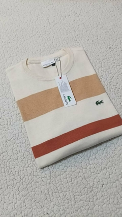 Sweaters rayado Lacoste - comprar online