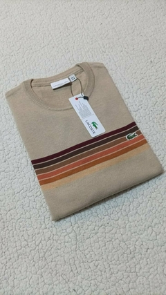 Sweaters rayado Lacoste - AL TOP ONLINE