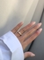 Anillo con cubic micropave