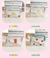 Mini Necessaire transparentes Cores Variadas