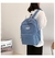 Mochila Escolar Fashion de Nylon Ziper Triangular - loja online
