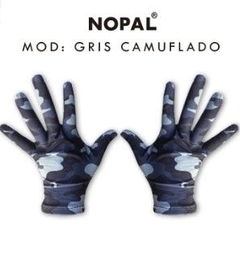 GUANTES PRIMERA PIEL. Modelo: CAMUFLADO GRIS