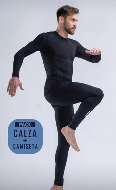 CONJUNTO CAMISETA + CALZA TÉRMICA DEPORTIVA Hidrowick Con Lycra - comprar online