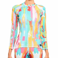 CAMISETA DEPORTIVA TÉRMICA MUJER. Mod: Multicolor en internet