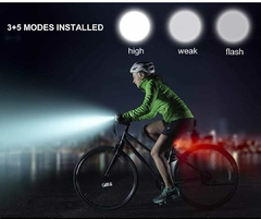 Luz Usb Led Seguridad Bici Trasera - NP outdoor