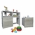 Juguetero Tables 2 cajones c/rueda 90 - 3037 en internet