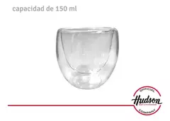 Set De 2 Vasos Doble Pared De Vidrio en internet