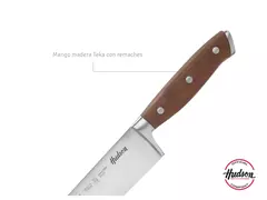 Cuchillo Chef 7 Acero Inoxidable Mango Madera en internet