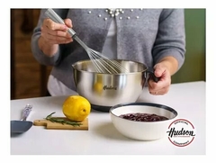 Batidor Manual 33cm De Acero Inoxidable Hudson - ABRUZZO BAZAR