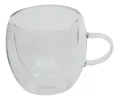 Set2 Vasos Doble Pared Con Asa De 80ml en internet