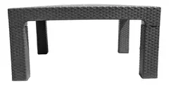 Mesa Baja Plástica Cuadrada - comprar online