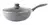 Wok Antiadherente Granito Tapa Vidrio 30 Cm Mango Silicona