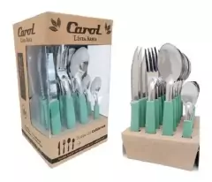 SET DE CUBIERTOS EN CAJA AREIA X16PIEZAS CAROL en internet