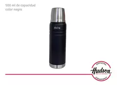 Termo Hudson 500 Ml Acero Negro De Acero Inoxidable en internet