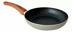 Sarten Antiadherente 22 Cm Mango Simil Madera Carol Areia