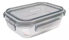 Contenedor Vidrio Con Tapa Hermetica