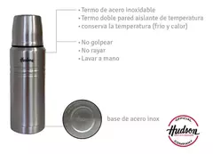 Termo Hudson Acero Pulido De Acero Inoxidable 500 Ml - tienda online