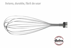 Batidor Manual 33cm De Acero Inoxidable Hudson - comprar online