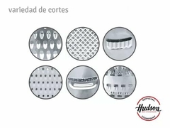 Rallador Hexagonal Hudson De Acero Inoxidable 6 Caras 20 Cm - tienda online