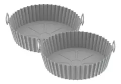 SET X2 UNIDADES MOLDE PARA FREIDORA DE AIRE HUDSON SILICONA