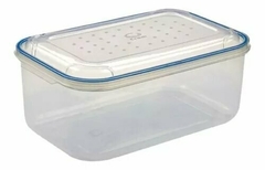 Hermetico Contenedor Rectangular New Clipper Crom 6 L