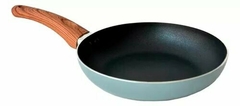 Sarten Antiadherente 28 Cm Mango Simil Madera Carol Areia