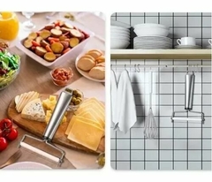 Corta Queso En Laminas Rebanador Cortador Hudson Acero Inox - ABRUZZO BAZAR