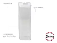 Set Frasco Plástico Hermético Con Tapa X5 - ABRUZZO BAZAR