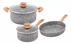 Bateria granito stone forjado antiadherente hudson