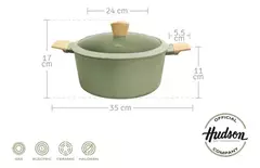 Olla Hudson Olive 24 Cm en internet