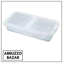 Caja Organizadora Bajo Cama Con Tapa Y Ruedas 28 Litros - comprar online