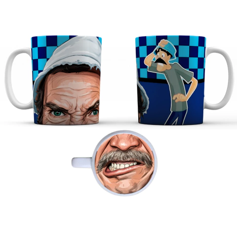 Taza de Don Ramón con Boca en parte Inferior - comprar online