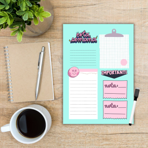 Imagen de Planner Semanal Imantado