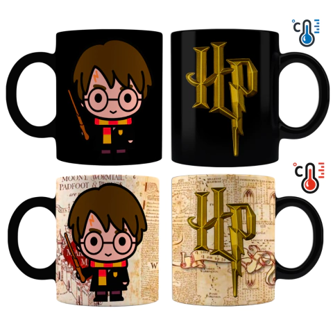 Taza Mágica 3D Harry Potter - SubliBridge