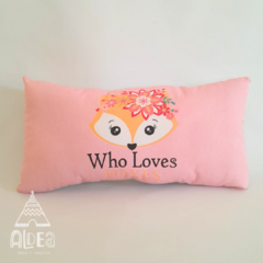 Almohadas estampadas